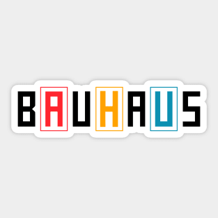 Bauhaus Sticker